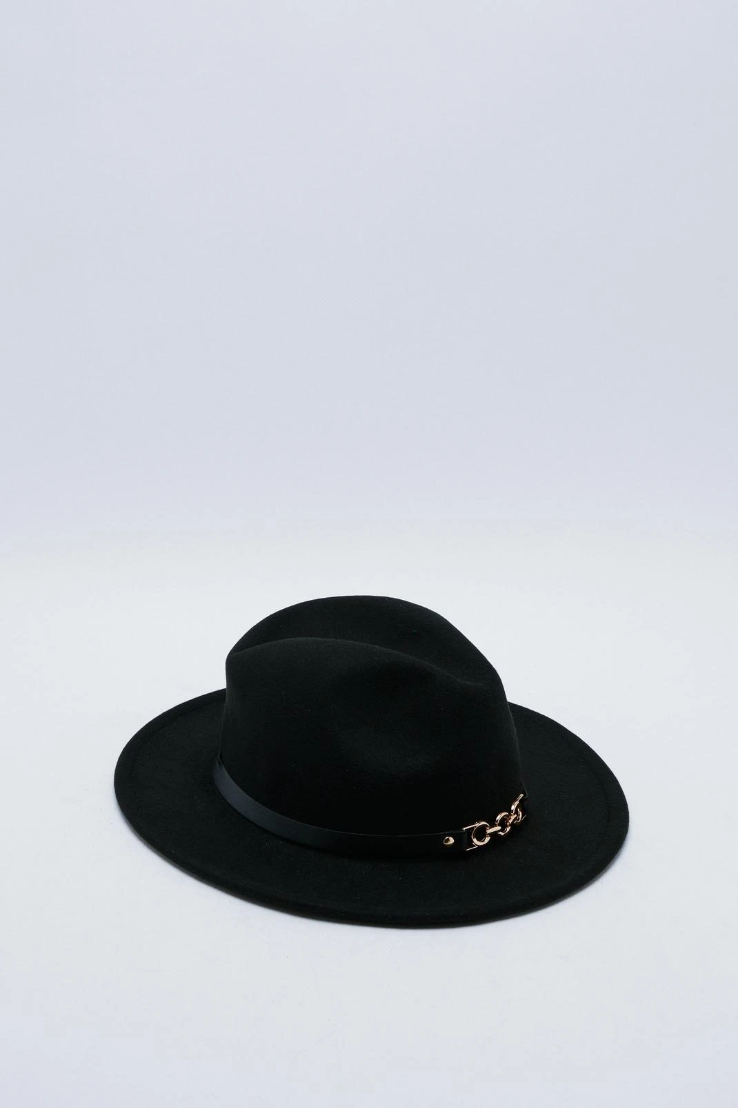Chain Trim Fedora Hat - Image 2