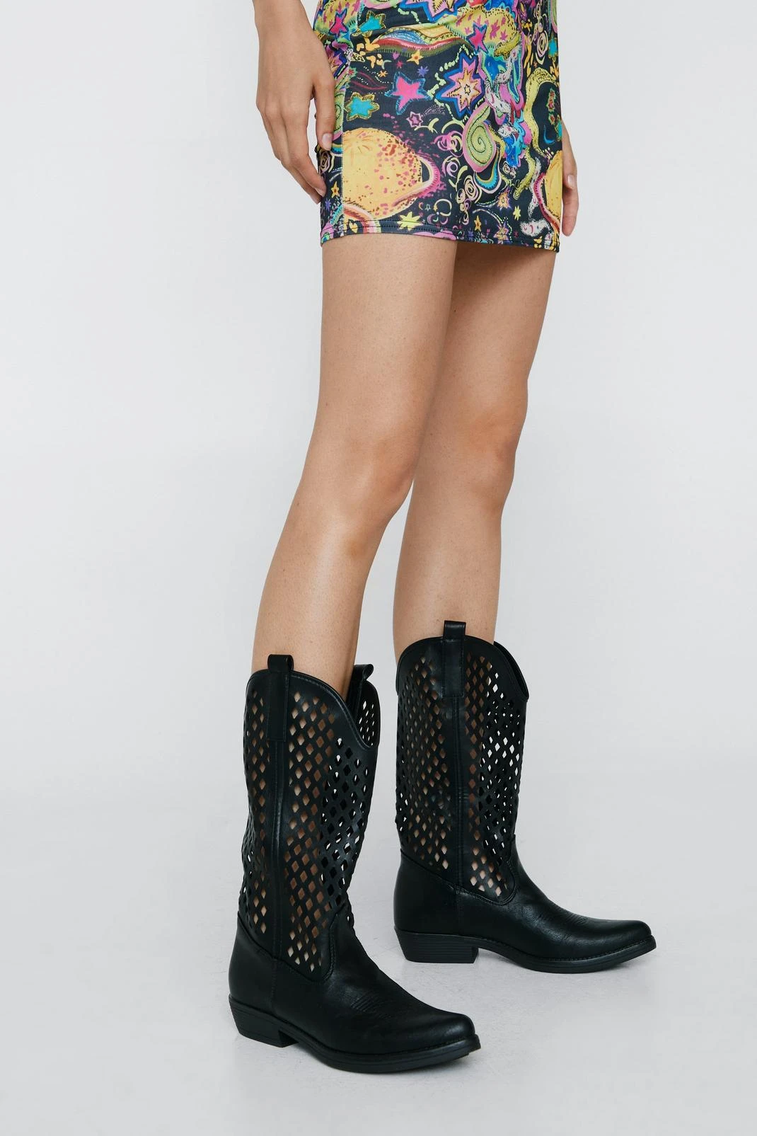 Cut Out Cowboy Boots 6 Cut Out Cowboy Boots - Image 4