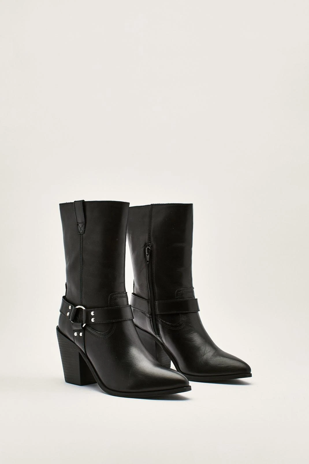 Leather Harness Western Boots 4 Leather Harness Western Boots - Image 2