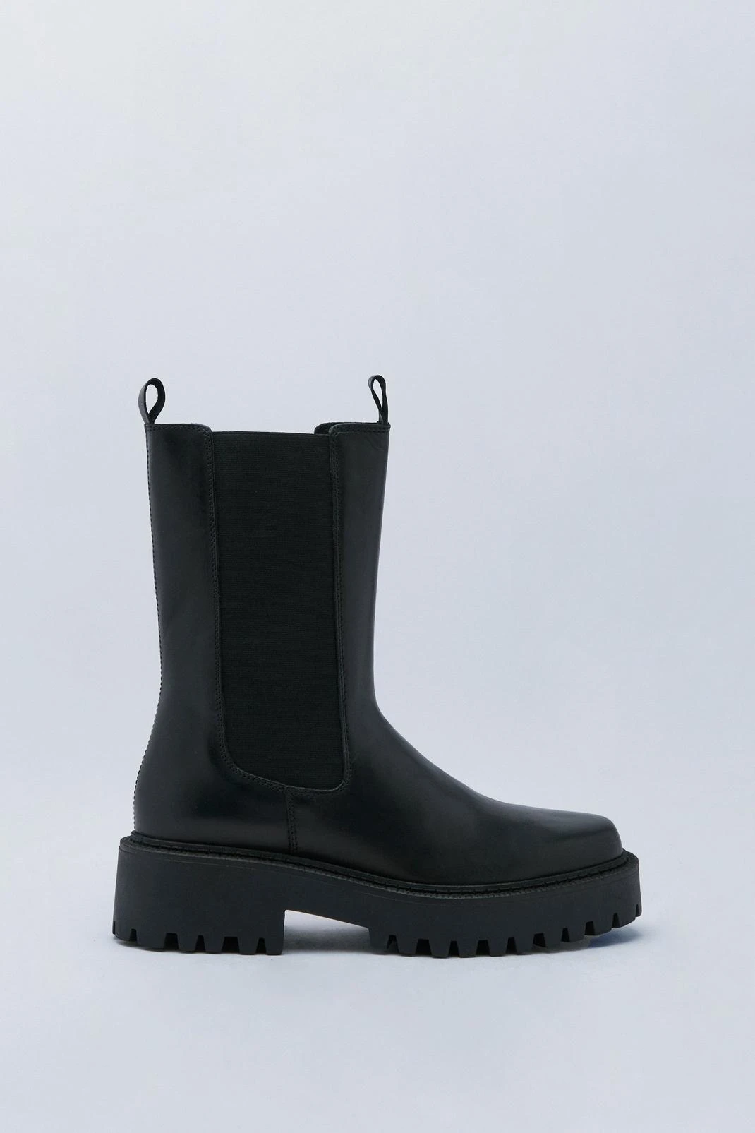 Leather Square Toe Chelsea Boots 4 Leather Square Toe Chelsea Boots - Image 2