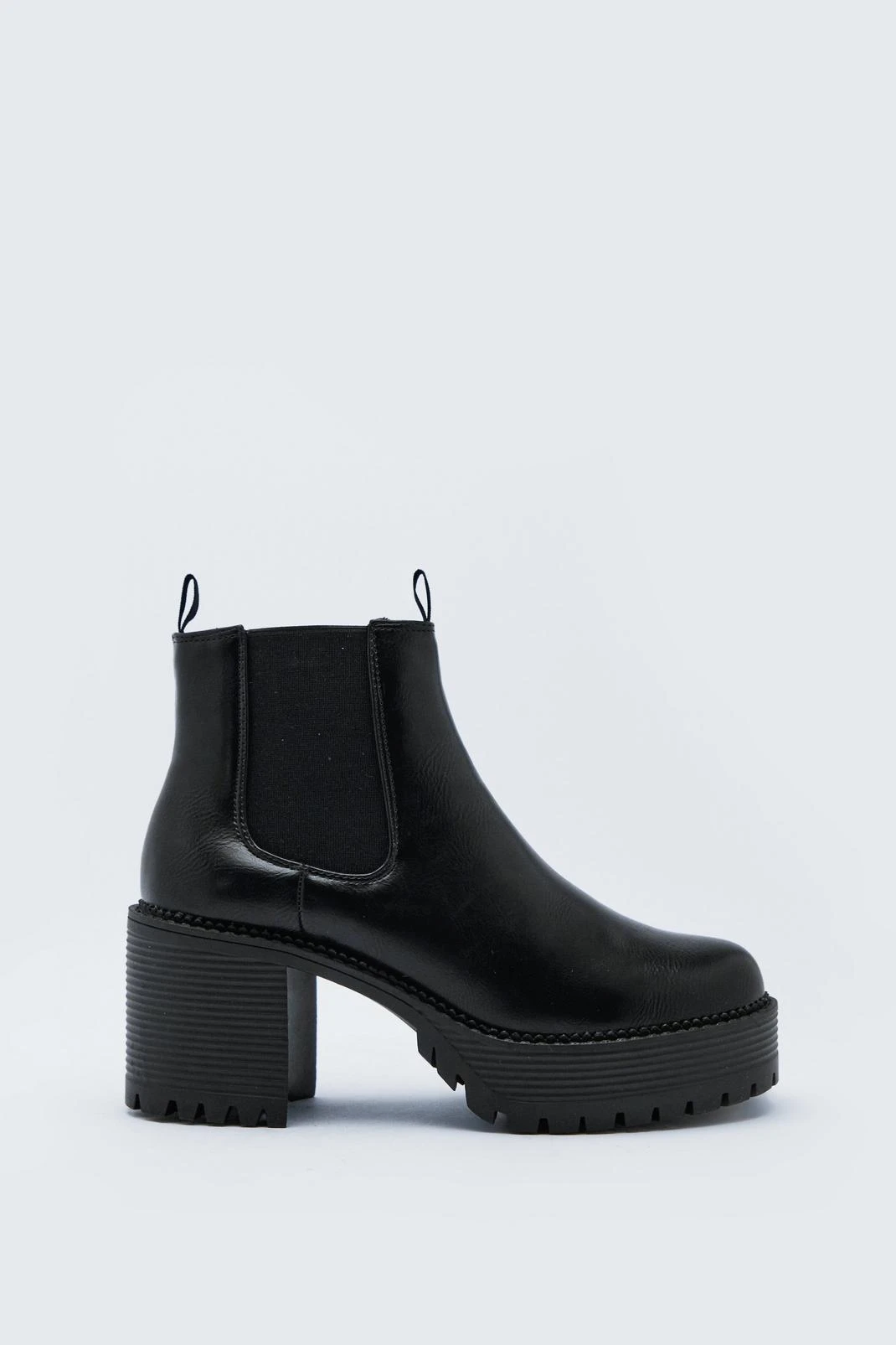 Platform Heeled Chelsea Boots 4 Platform Heeled Chelsea Boots - Image 2