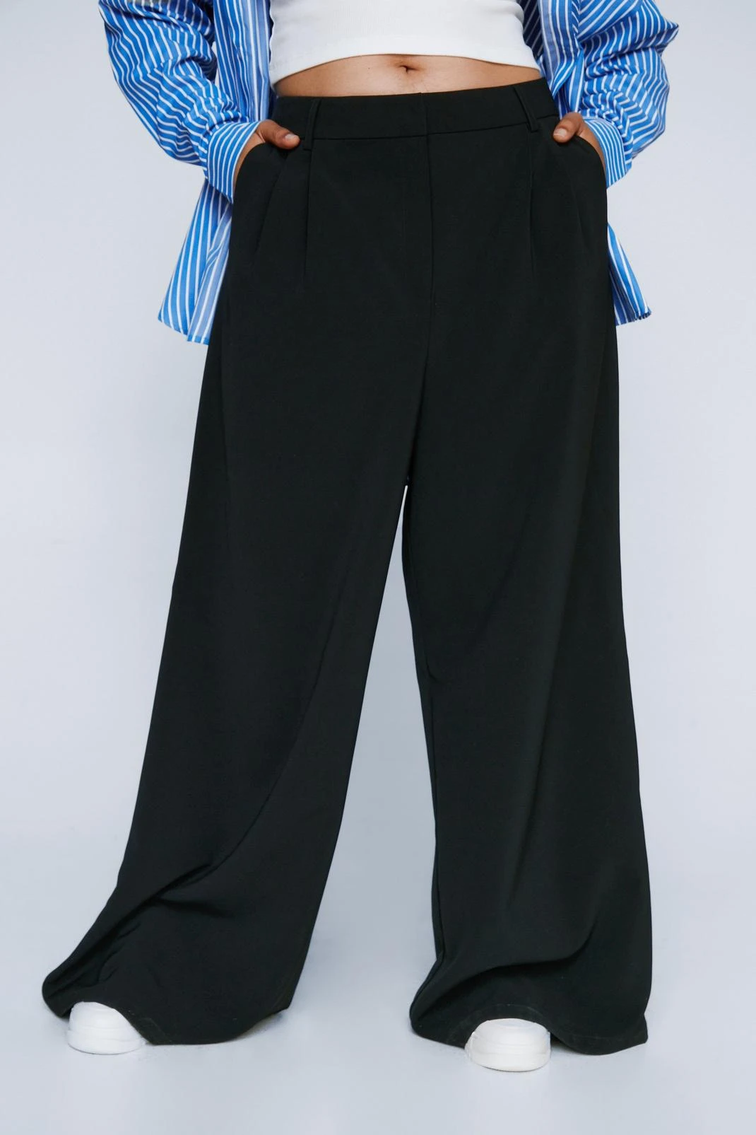 Plus Size Wide Leg Pants 4 Plus Size Wide Leg Pants - Image 2