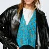 Premium Vinyl Oversized Trench 2 Premium Vinyl Oversized Trench -Nasty Gal Sales Store womens black premium vinyl oversized trench