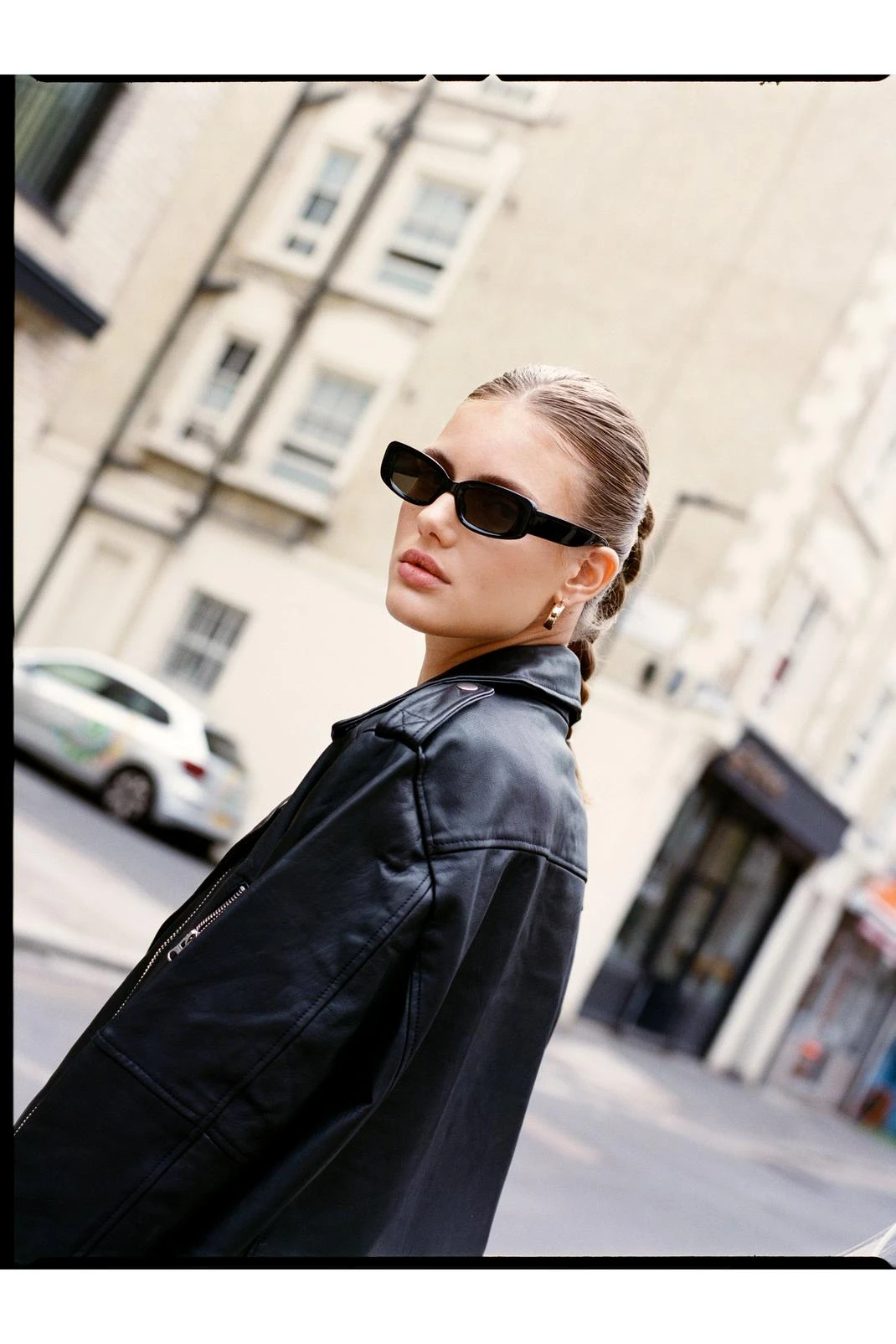 Real Leather Zip Detail Ultimate Biker Jacket 6 Real Leather Zip Detail Ultimate Biker Jacket - Image 4