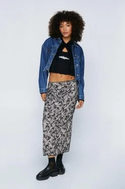 Skull Graphic Rib Cami