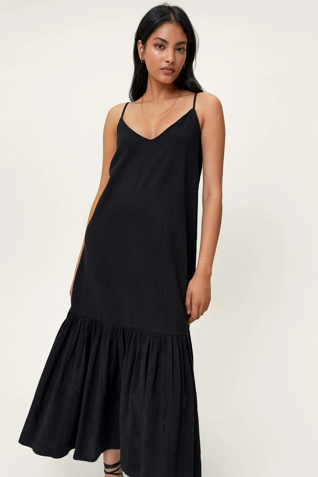 Strappy Tiered Maxi Dress - Image 10