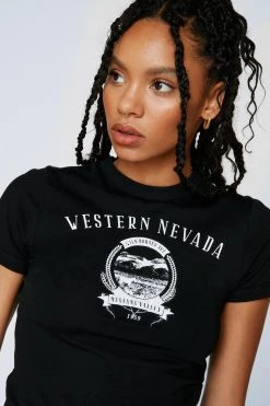 Western Nevada Printed Graphic T-shirt
