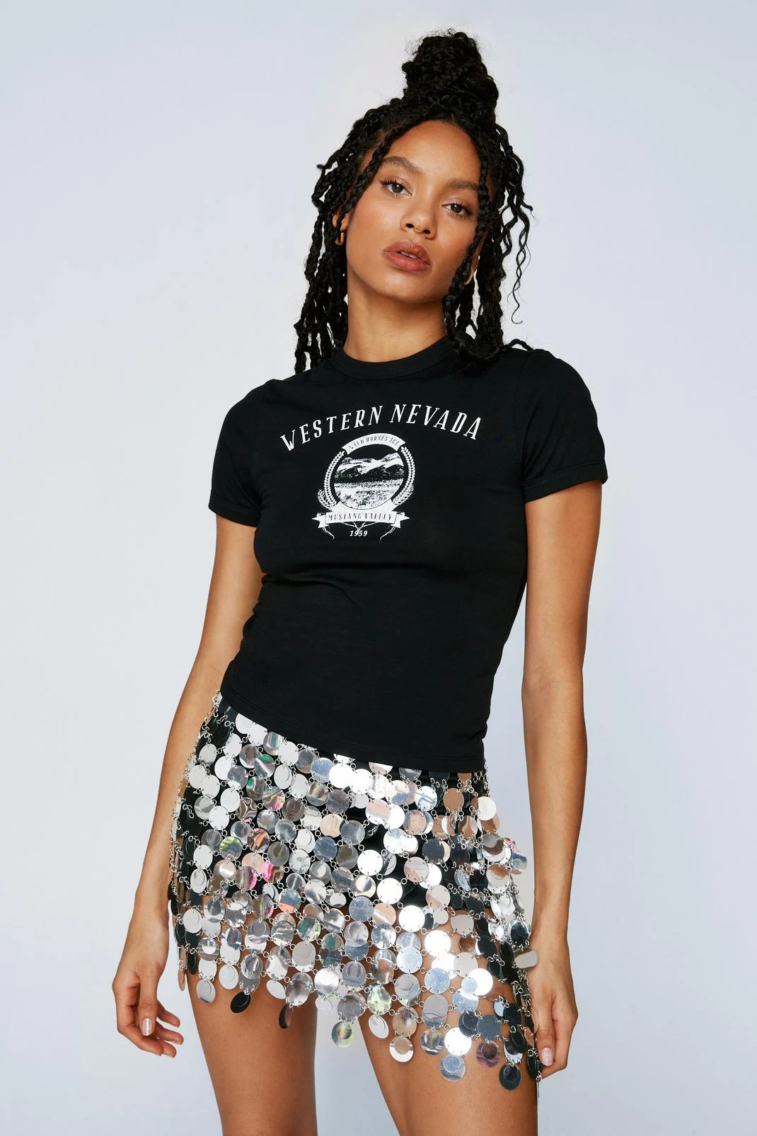 Western Nevada Printed Graphic T-shirt - Image 4