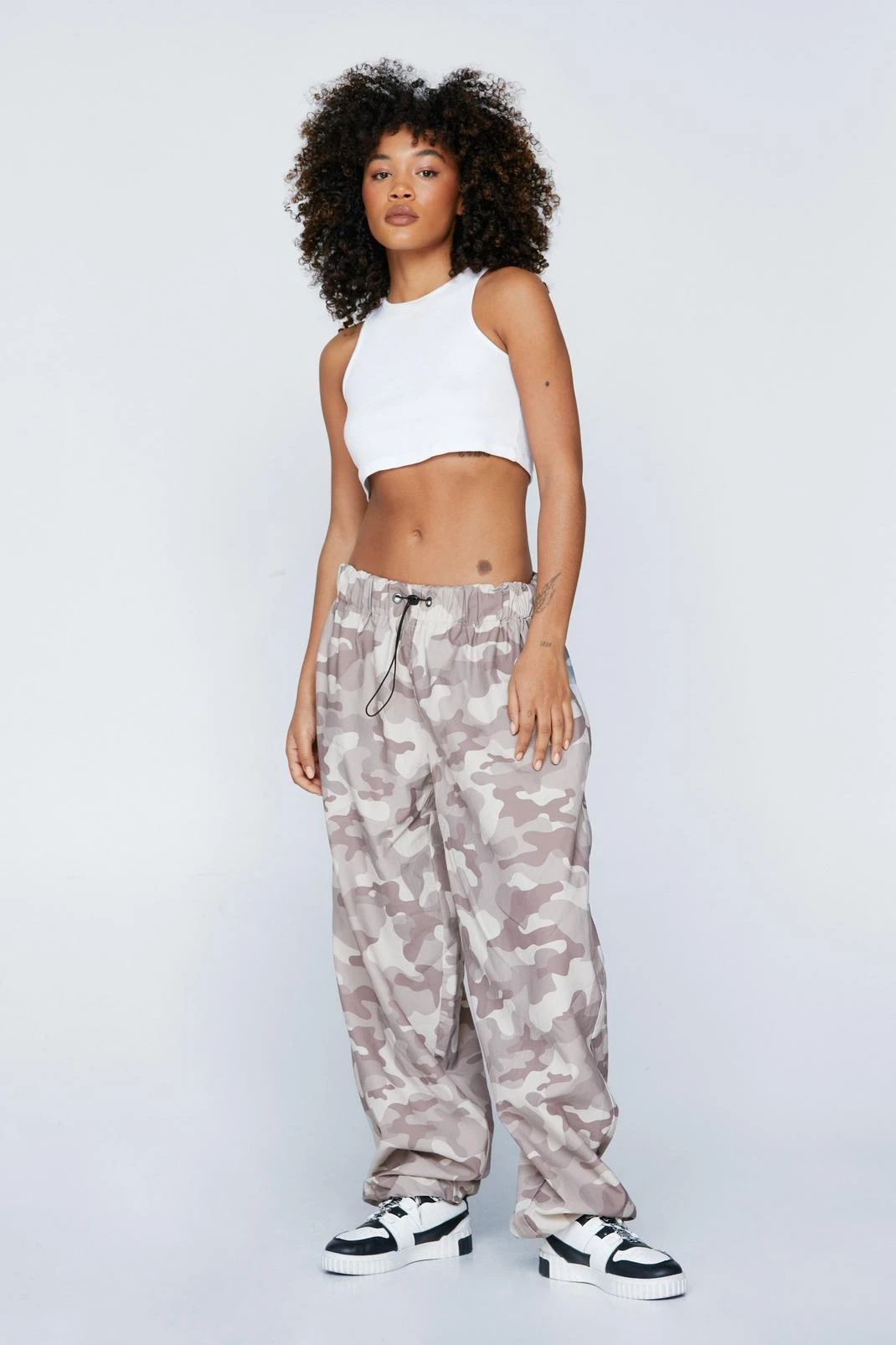 Extreme Parachute Multi Wear Nylon Camo Cargo Pant