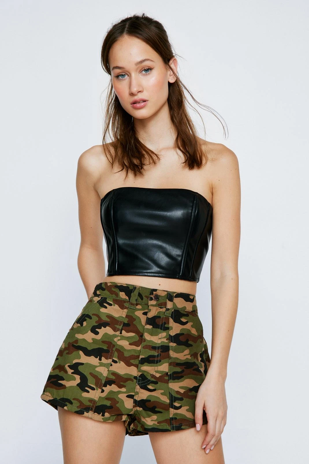 Petite Camo Short
