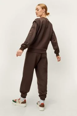 Recycled Relaxed Fit Sweatpants 20 Recycled Relaxed Fit Sweatpants -Nasty Gal Sales Store womens chocolate recycled relaxed fit sweatpants 2