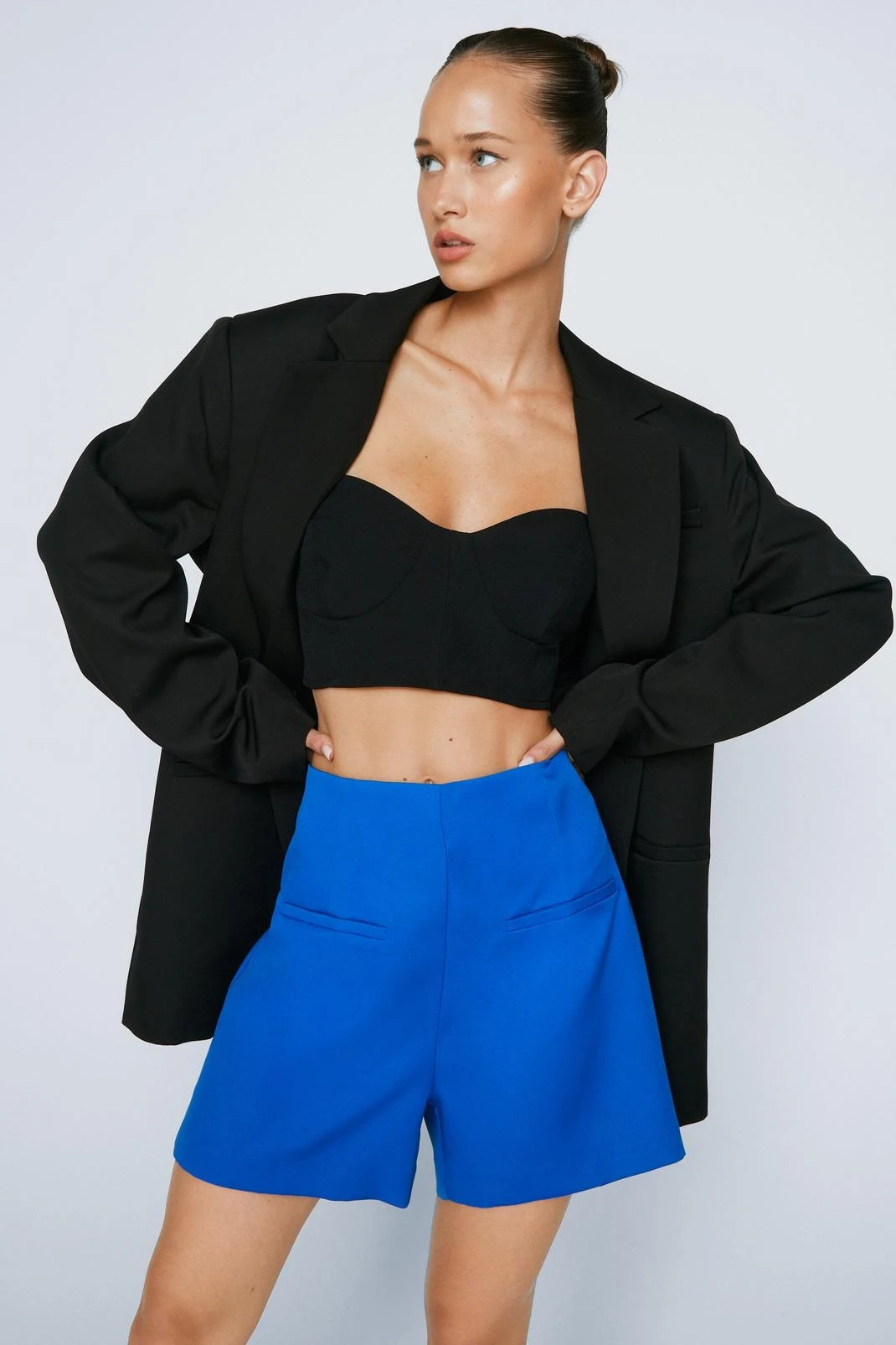 Premium Tailored Boxy Fit Shorts 3 Premium Tailored Boxy Fit Shorts
