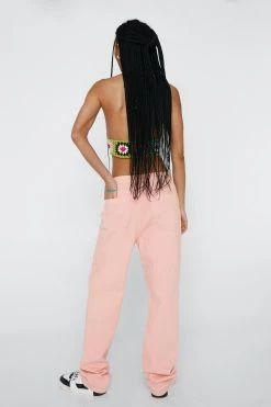 9's Style Denim Puddle Jean 14 9's Style Denim Puddle Jean -Nasty Gal Sales Store womens coral 90s style denim puddle jean 5