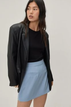Micro Mini Pocket Detail Skirt 15 Micro Mini Pocket Detail Skirt -Nasty Gal Sales Store womens denim blue micro mini pocket detail skirt 6