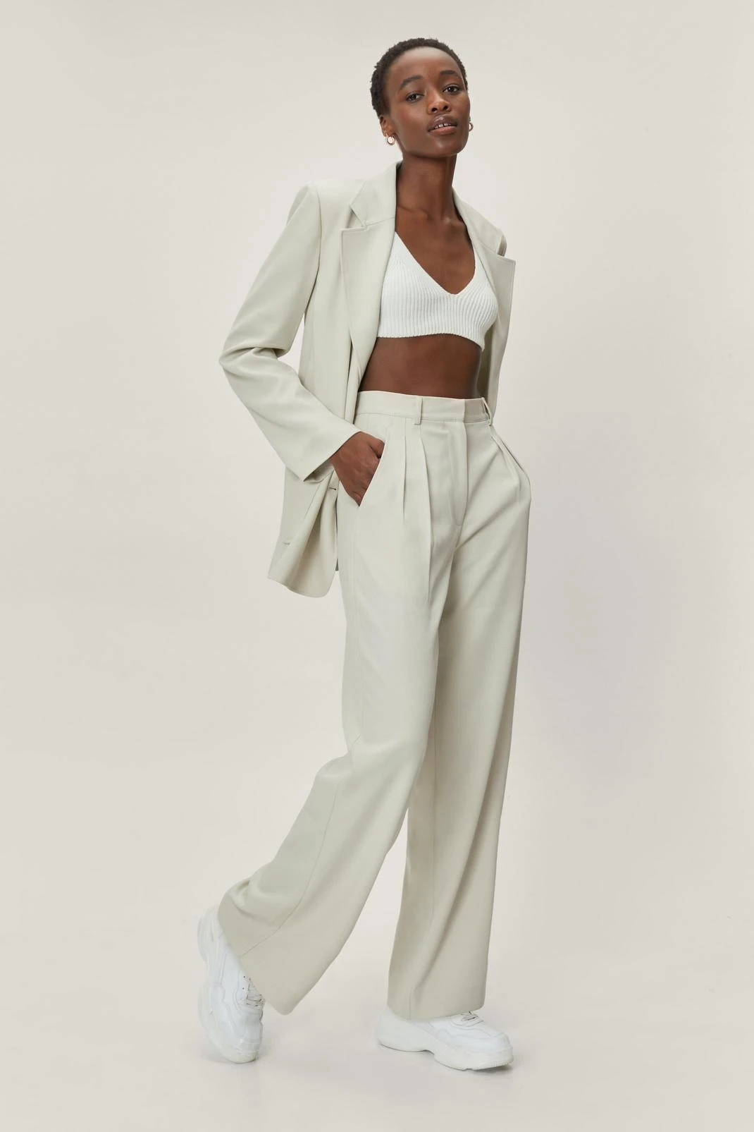 High Waisted Tailored Smart Pants 3 High Waisted Tailored Smart Pants
