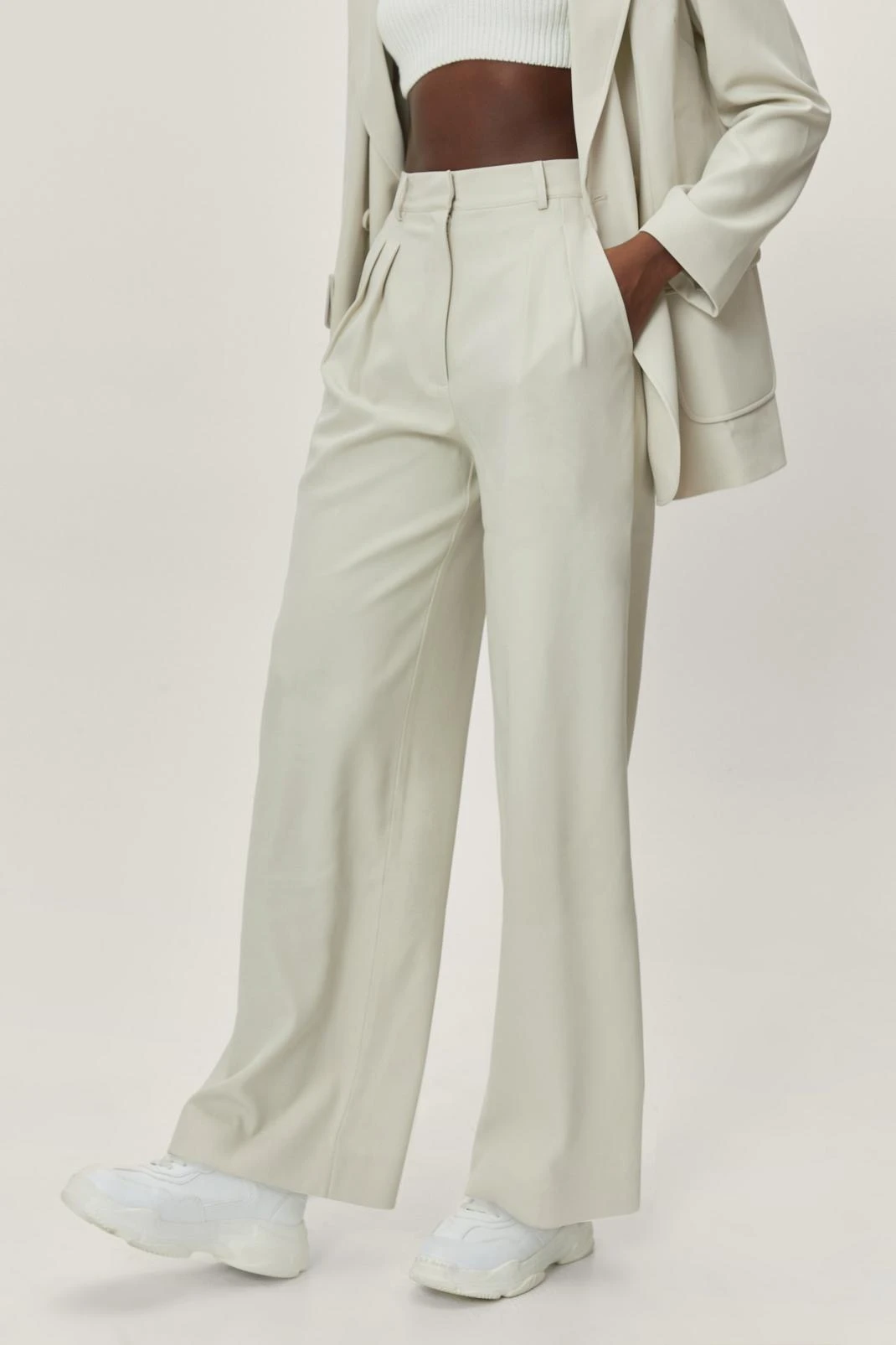 High Waisted Tailored Smart Pants 4 High Waisted Tailored Smart Pants - Image 2