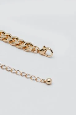 Embellished Loop Chain Belt 8 Embellished Loop Chain Belt -Nasty Gal Sales Store womens gold embellished loop chain belt 2