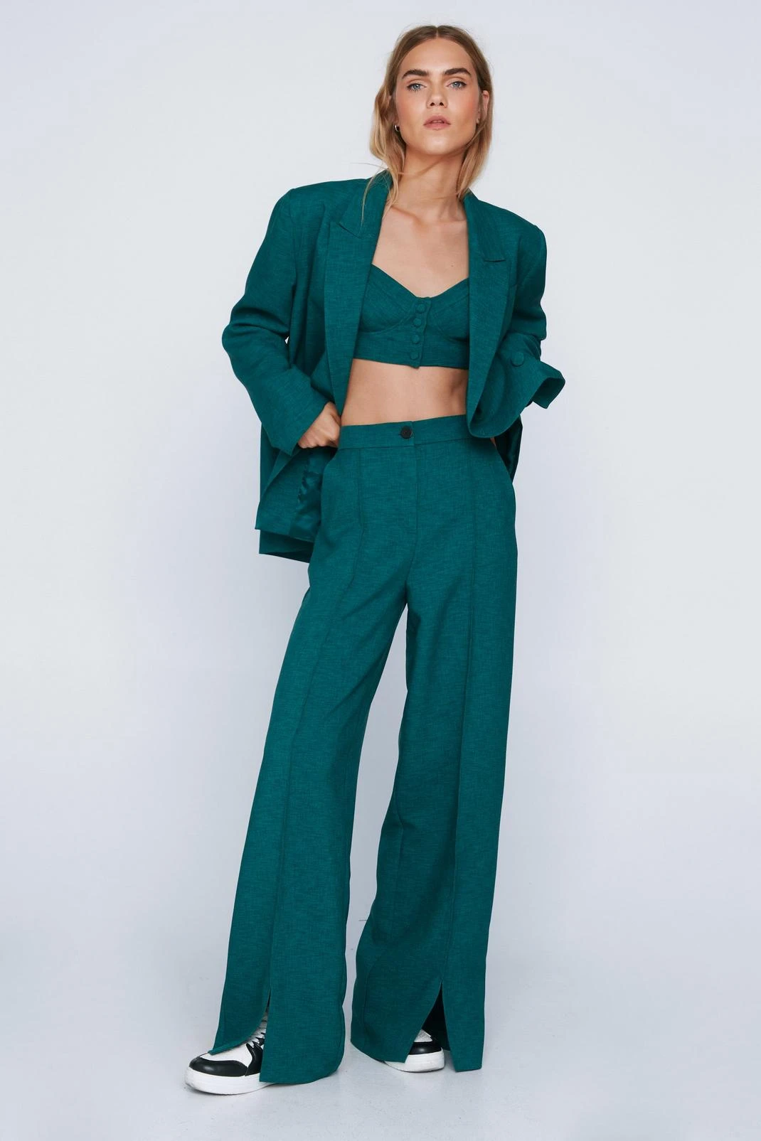 Asymmetric Single Breasted Blazer 3 Asymmetric Single Breasted Blazer