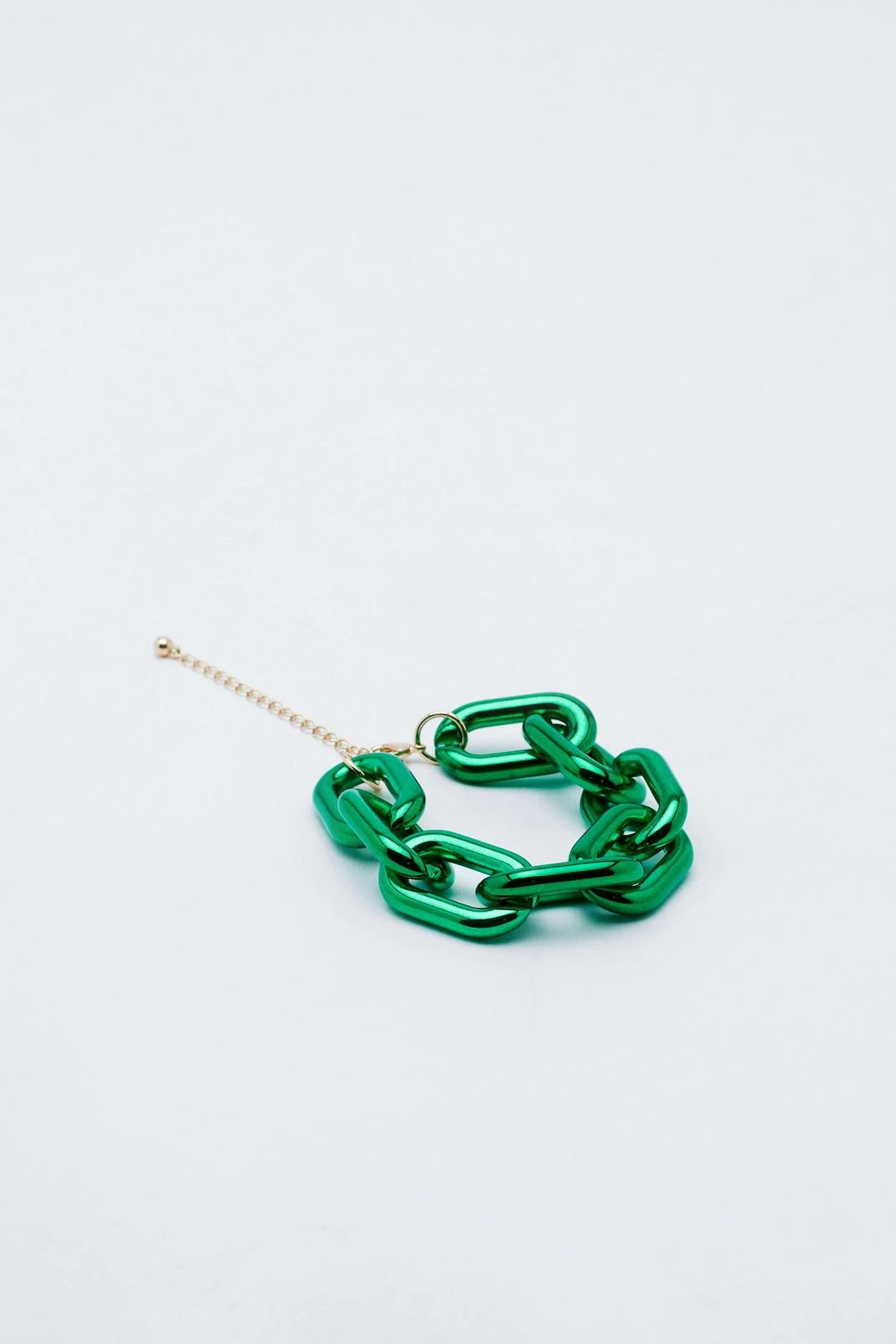 Chain Link Chunky Bracelet - Image 2
