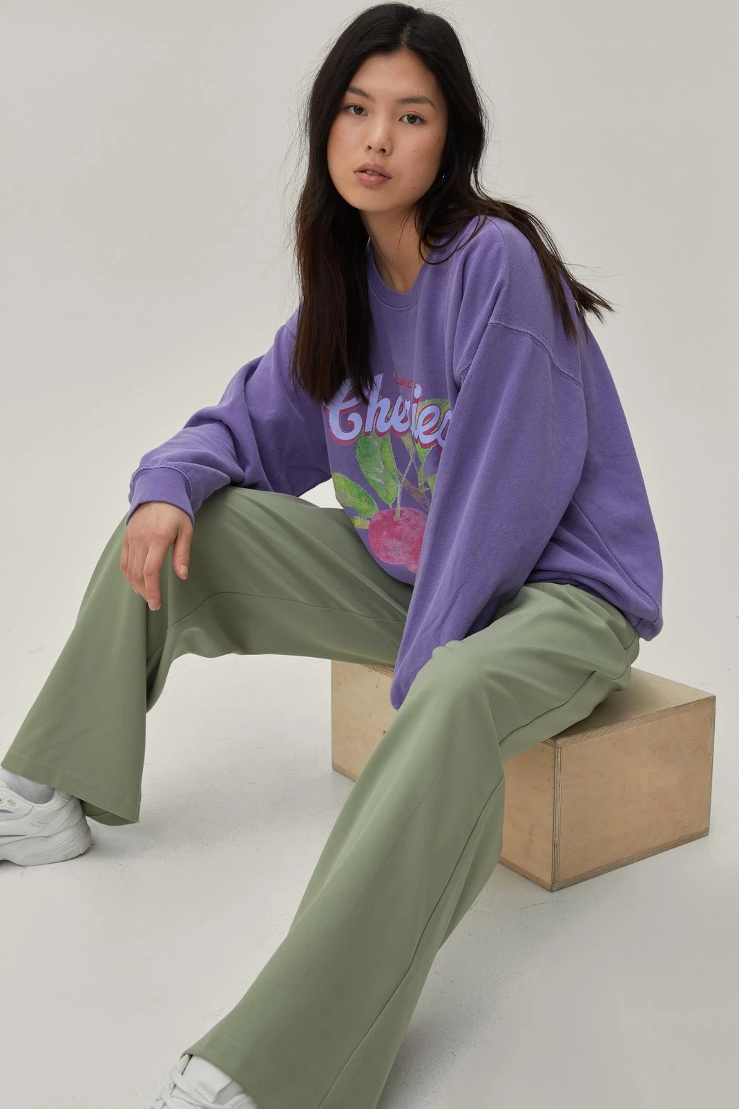 Pleat Front Super Wide Leg Pants - Image 8