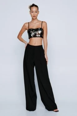 Premium Mix Sequin Tailored Bralet