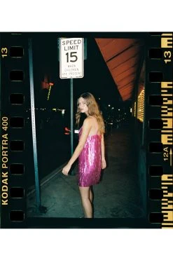 Fringe Sequin Mini Dress 9 Fringe Sequin Mini Dress -Nasty Gal Sales Store womens hot20pink fringe sequin mini dress 3