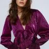 Metallic Pleated Ruffle Midi Dress 1 Metallic Pleated Ruffle Midi Dress -Nasty Gal Sales Store womens hot20pink metallic pleated ruffle midi dress 3