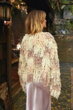 Multi Fringe Oversized Cardigan 11 Multi Fringe Oversized Cardigan -Nasty Gal Sales Store womens ivory mutli fringe oversized cardigan 5