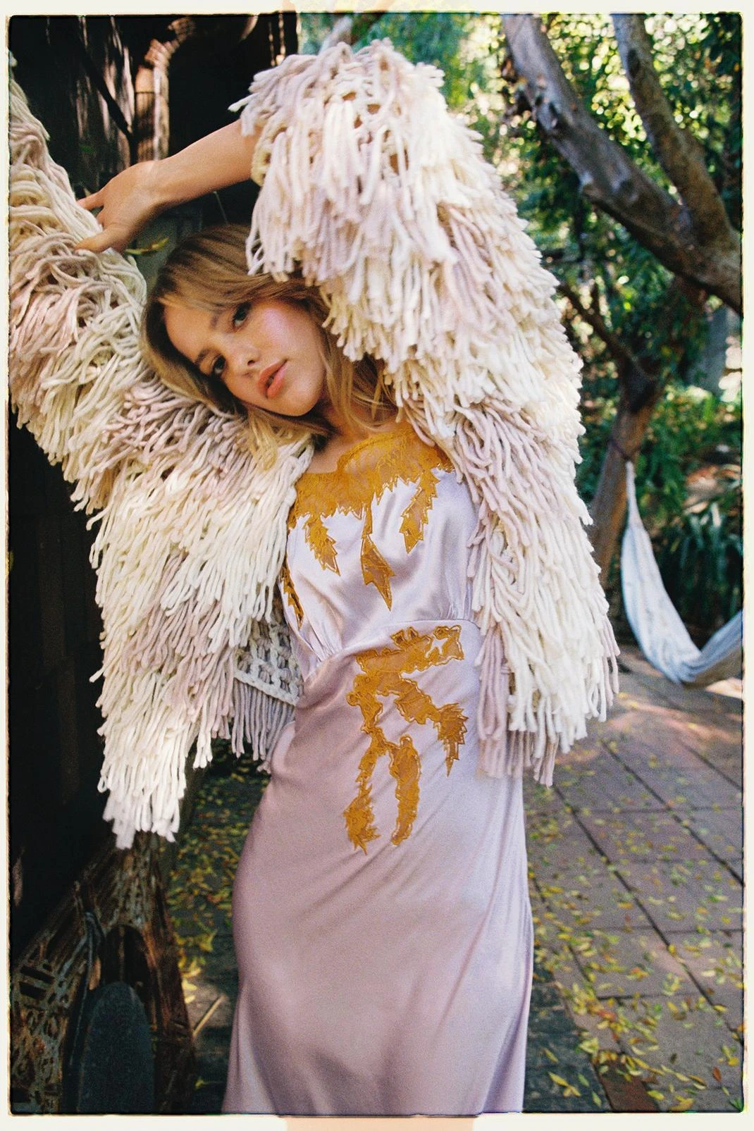 Multi Fringe Oversized Cardigan 9 Multi Fringe Oversized Cardigan - Image 7