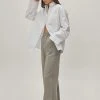 Pintuck Detailed Wide Leg Tailored Pants 1 Pintuck Detailed Wide Leg Tailored Pants -Nasty Gal Sales Store womens khaki pintuck detailed wide leg tailored pants 7