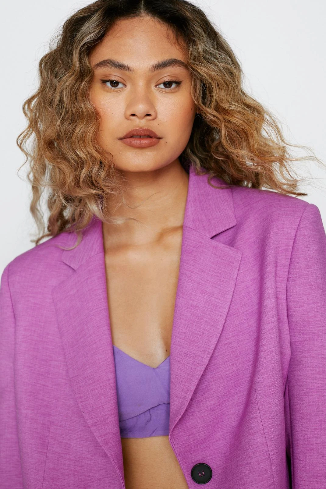 Single Breasted Tailored Two Piece Set Blazer 10 Single Breasted Tailored Two Piece Set Blazer - Image 8