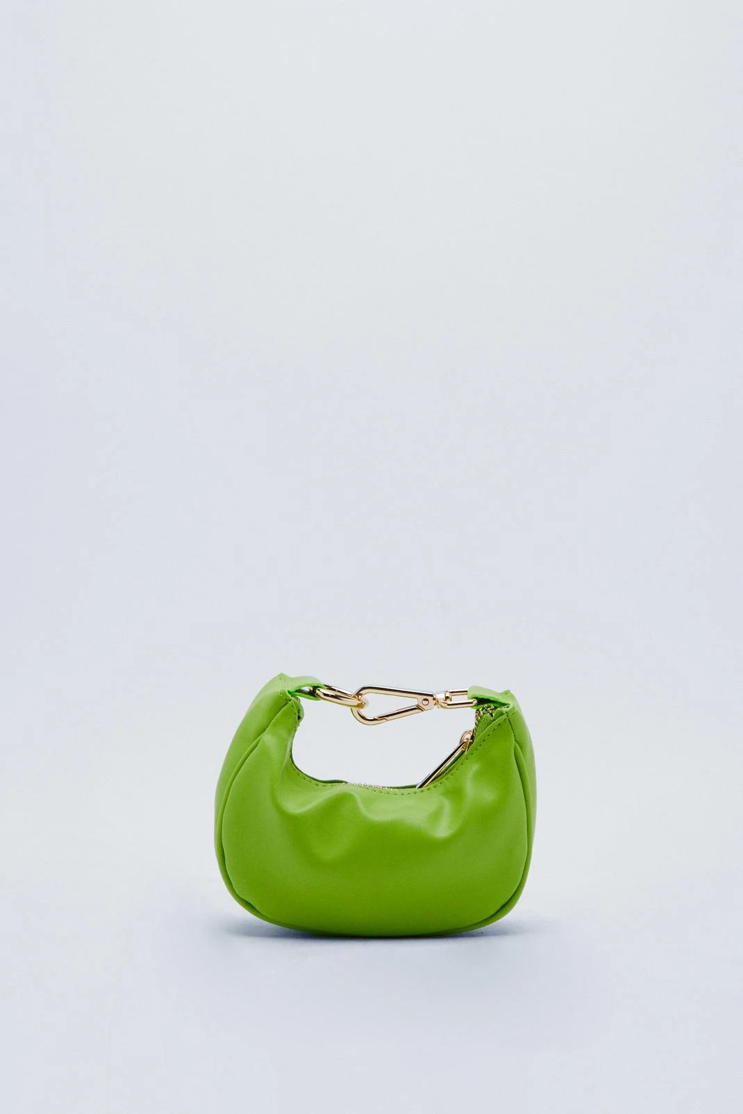 Faux Leather Zip Wristlet - Image 2