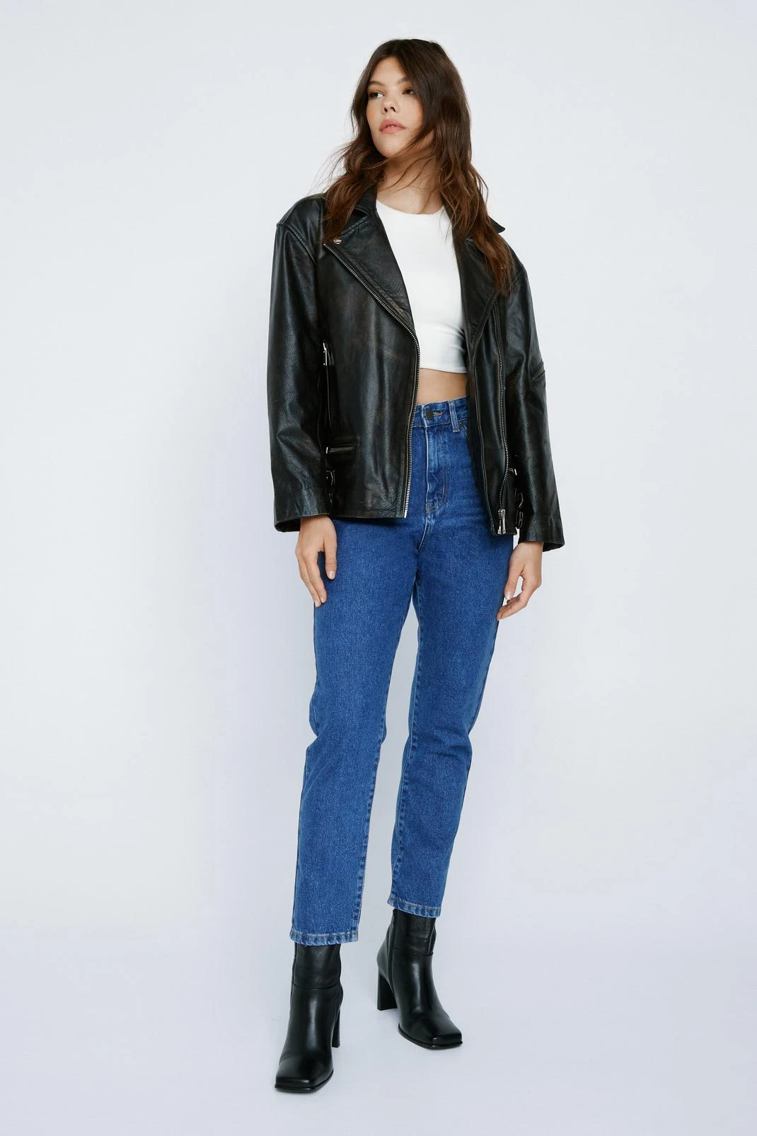 Organic Denim High Waisted Mom Jeans 25 Organic Denim High Waisted Mom Jeans - Image 23