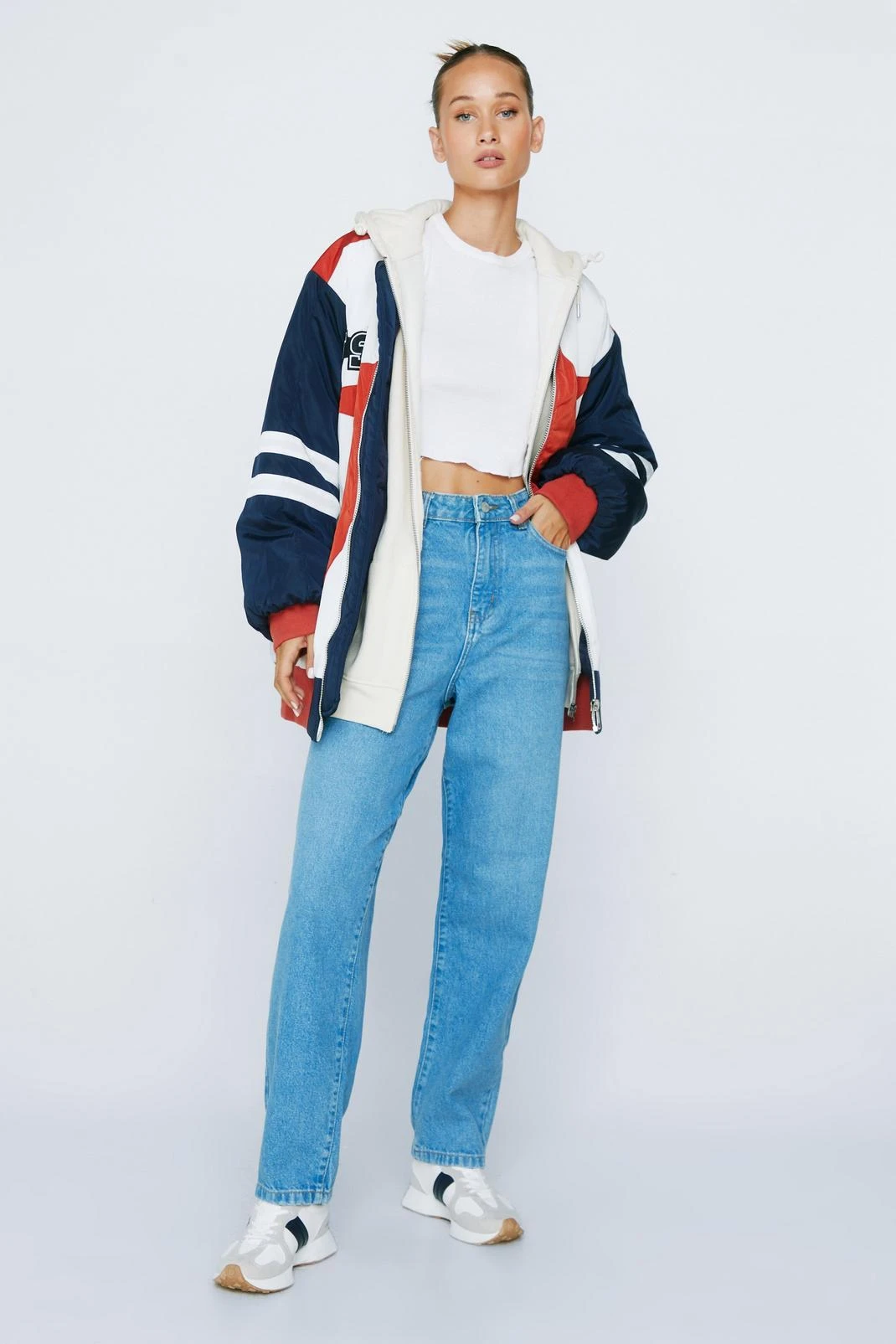Petite High Waisted Boyfriend Denim Jeans 3 Petite High Waisted Boyfriend Denim Jeans