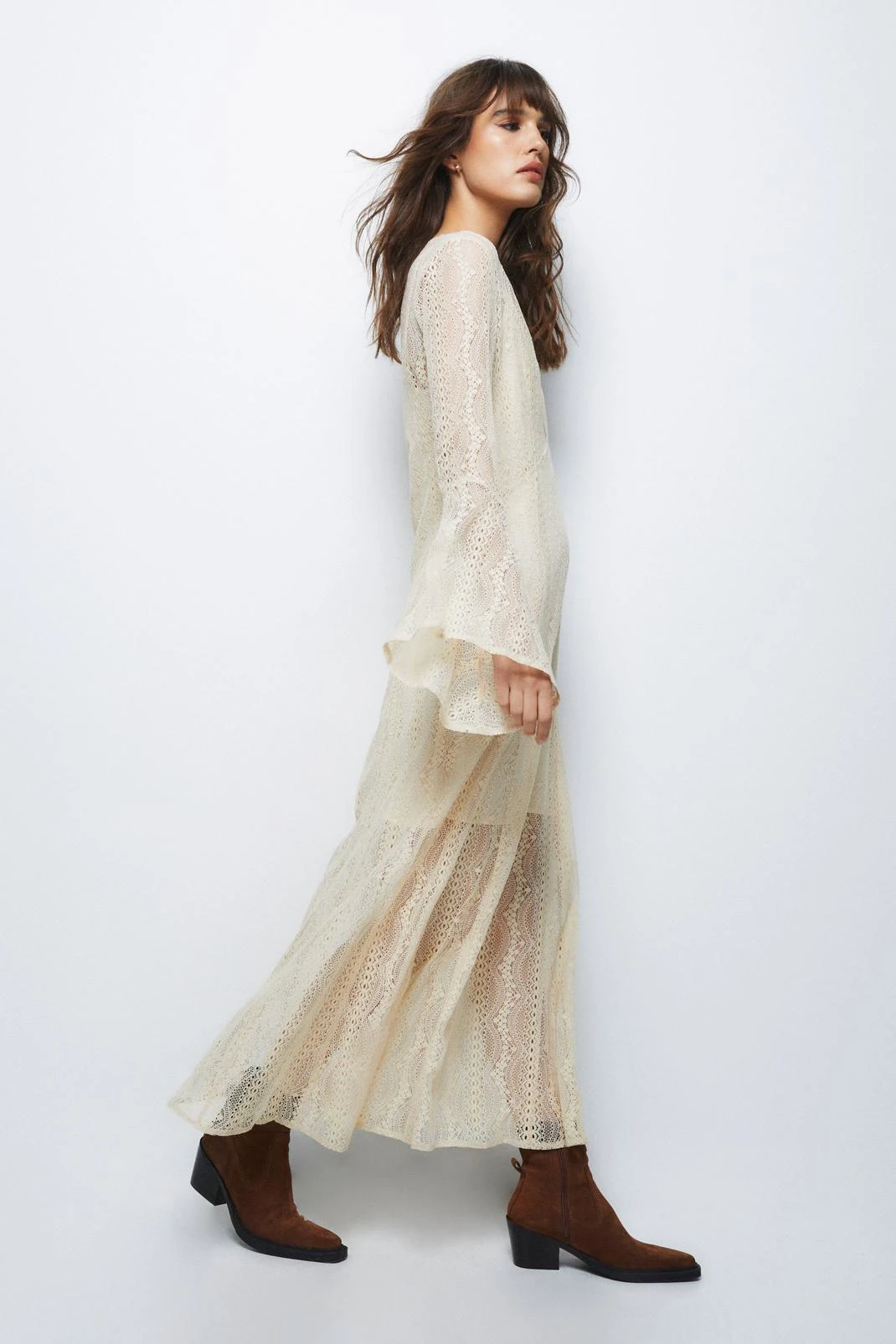 Lace Plunge Maxi Dress 7 Lace Plunge Maxi Dress - Image 5