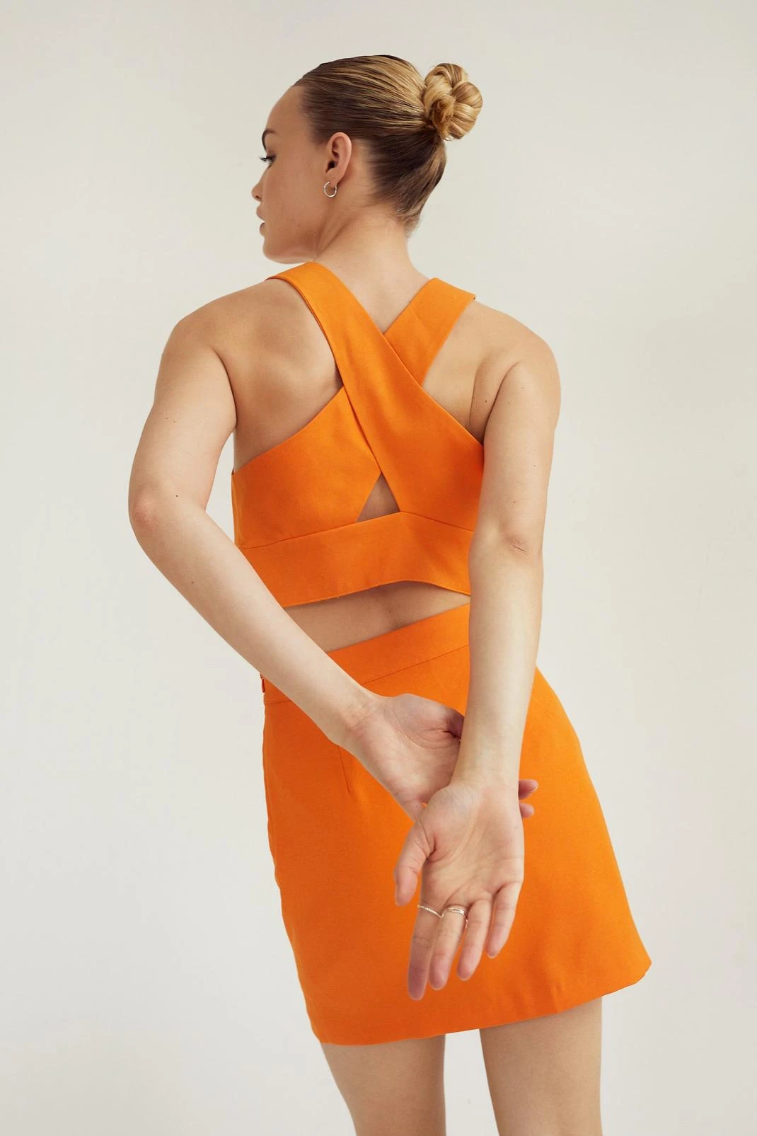 Cross Back Tailored Vest 8 Cross Back Tailored Vest - Image 6