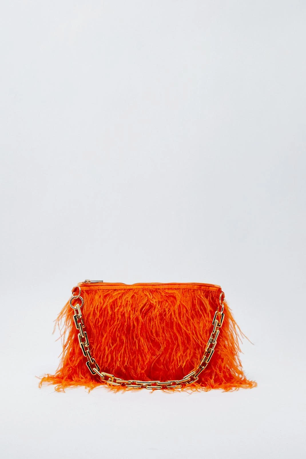 Feather Chain Strap Bag - Image 2