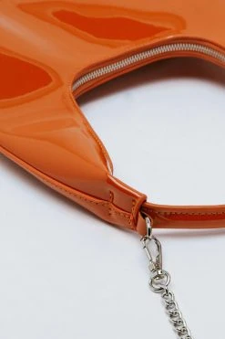 Patent Cross Body Bag 8 Patent Cross Body Bag -Nasty Gal Sales Store womens orange patent cross body bag 2