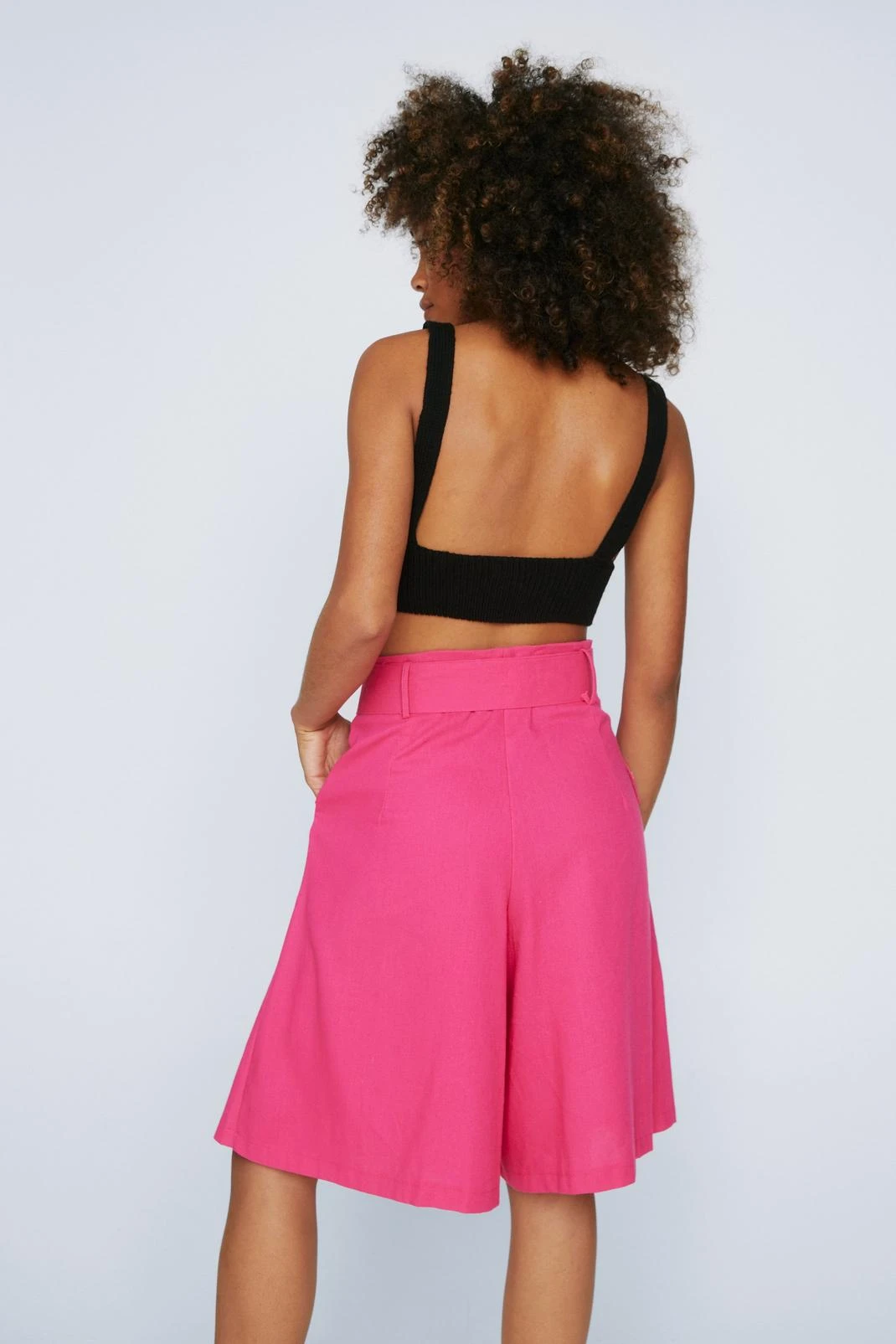 Linen Tailored City Shorts 8 Linen Tailored City Shorts - Image 6