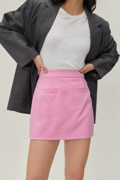 Micro Mini Pocket Detail Skirt 10 Micro Mini Pocket Detail Skirt -Nasty Gal Sales Store womens pink micro mini pocket detail skirt 5