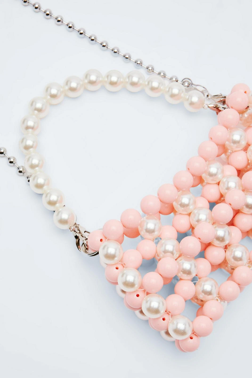 Pearl Two Tone Beaded Bag - Image 3