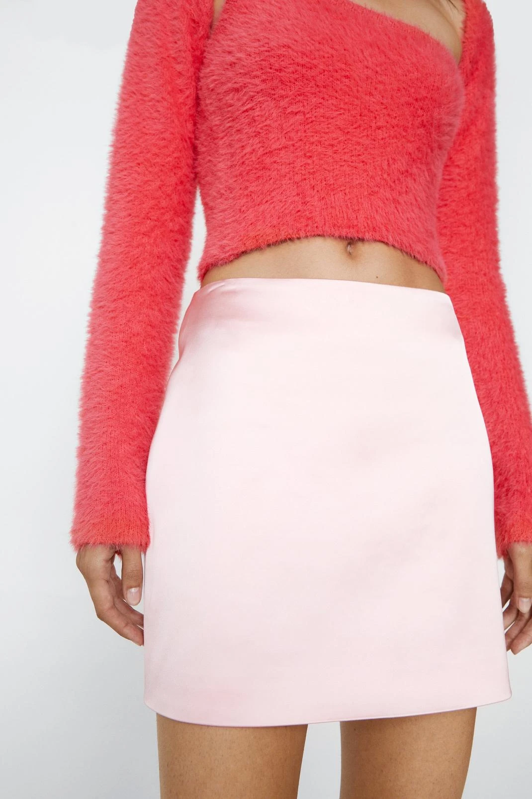 Premium Satin Mini Skirt 5 Premium Satin Mini Skirt - Image 3