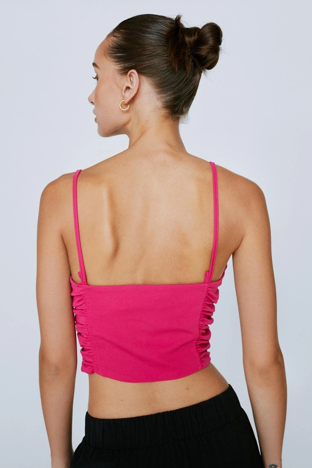 Ruched Side Tailored Corset Top 5 Ruched Side Tailored Corset Top - Image 3