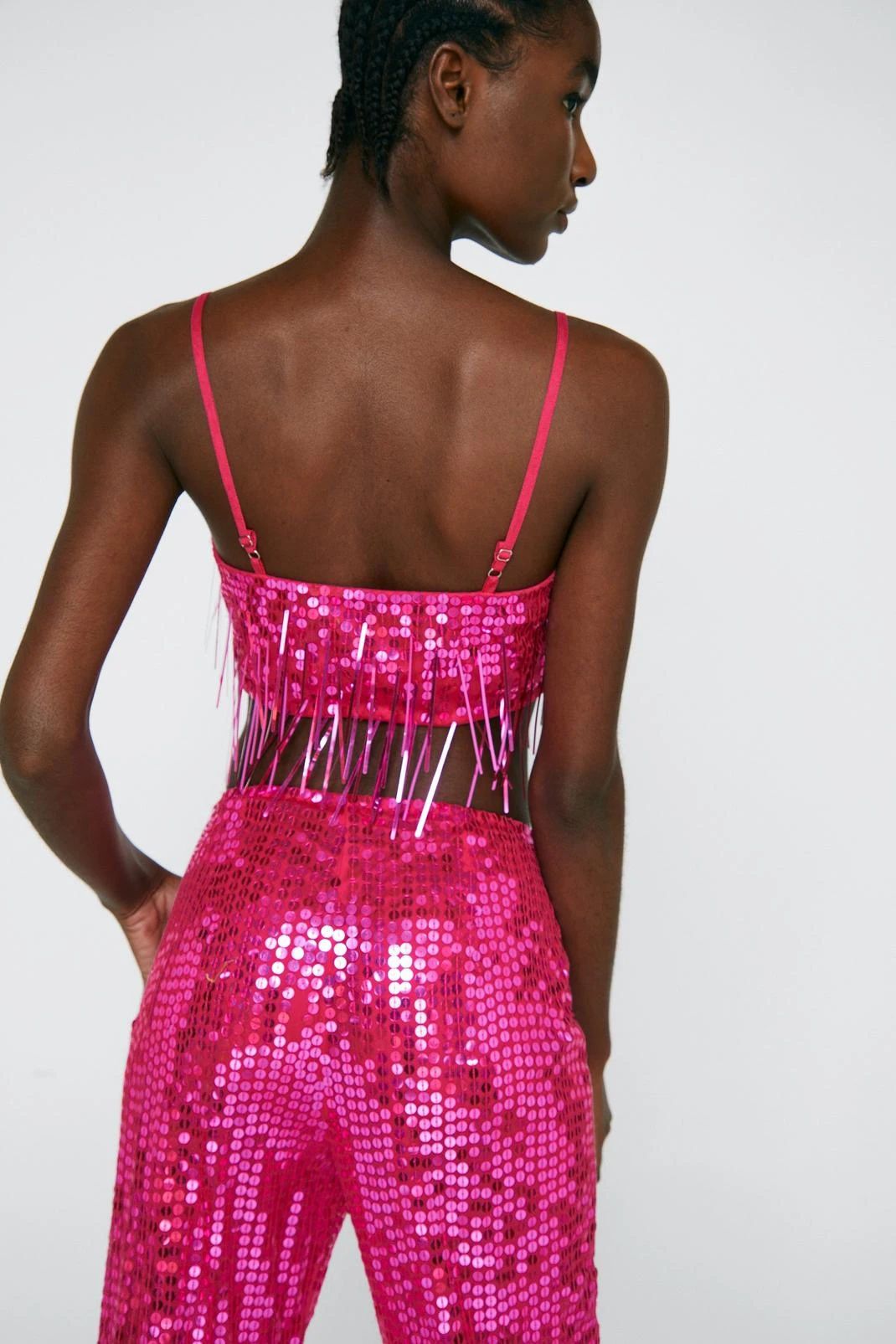 Tassel Sequin Crop Top 5 Tassel Sequin Crop Top - Image 3