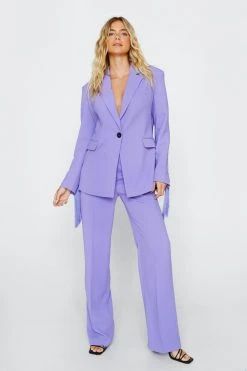 Tailored Flared Pants