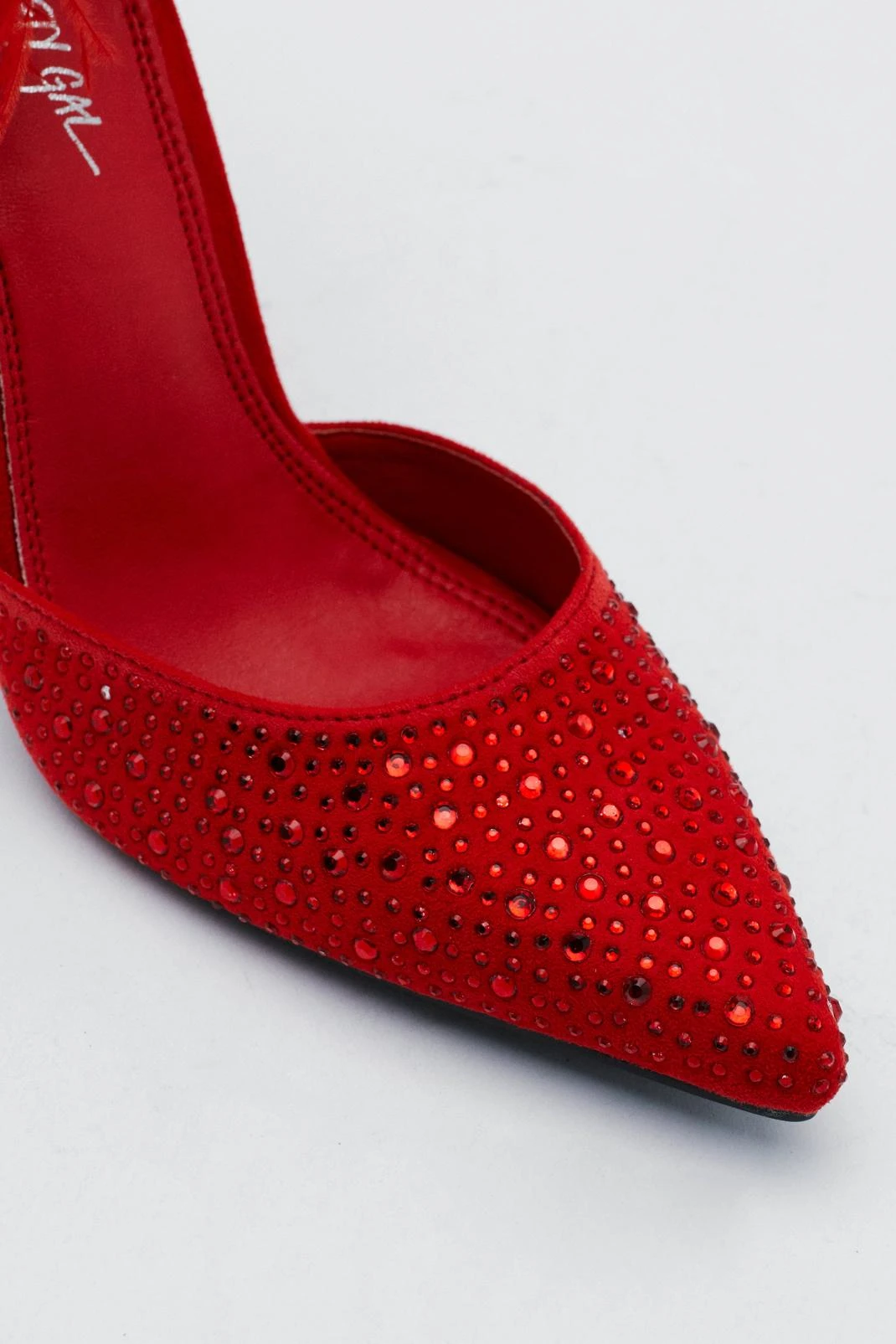 Feather Trim Court Heels 5 Feather Trim Court Heels - Image 3