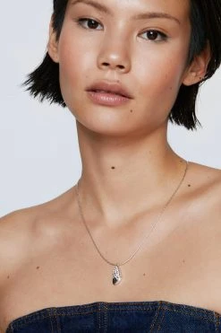 Silver Plated Butterfly Friendship Necklace Set