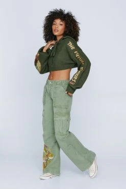 Alternative view of Premium Embroidered Multi Wear Pocket Cargo