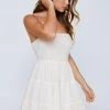 Cotton Seersucker Tassel Cover Up Mini Dress 2 Cotton Seersucker Tassel Cover Up Mini Dress -Nasty Gal Sales Store womens white cotton seersucker tassel cover up mini dress