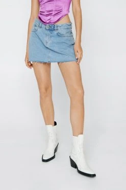 Leather Ankle Western Boots